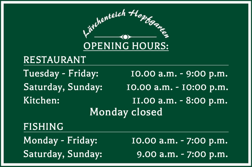 Opening Hours