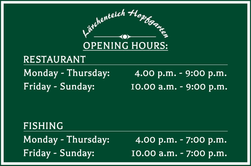 Opening Hours
